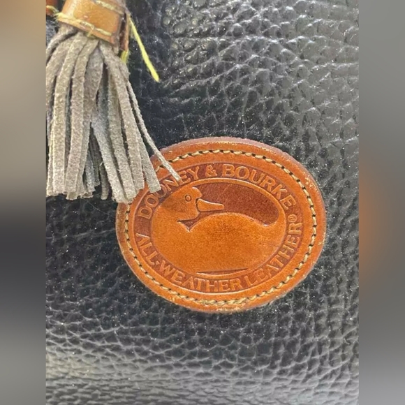 Dooney & Bourke Vintage Y2k Teton Drawstring Bucket Purse Handbag - Picture 6 of 8